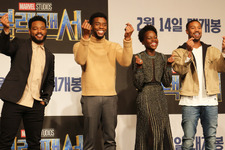 『ブラックパンサー』監督＆キャスト陣、韓国の熱烈歓迎に大感激！ 画像