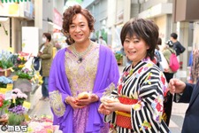 TOKIO城島似の“島茂子”、水谷千重子と初共演！ 伊丹をぶらり「ちちんぷいぷい」 画像