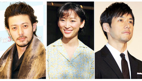 左から、オダギリジョー＆杏＆西島秀俊／4月クールドラマの主演俳優