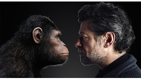 猿のシーザー＆アンディ・サーキス／『猿の惑星：新世紀（ライジング）』 - (C)2014 Twentieth Century Fox