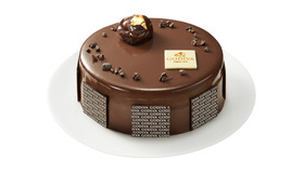 ゴディバの2014年クリスマス生ケーキは、マロングラッセを使い、ゴディバならではの上質なチョコレートで贅沢に味わいに仕上げられた。
