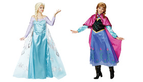 『アナと雪の女王』エルサ＆アナの衣装　(C)  Disney.