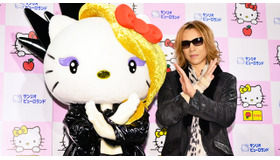 YOSHIKI（X JAPAN）＆ハローキティ／ハローキティ40thパレード「ARIGATO EVERYONE！」 in サンリオピューロランド