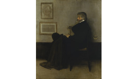 《灰色と黒のアレンジメント No.2：トーマス・カーライルの肖像》　1872-73年　グラスゴー美術館&copy; CSG CIC Glasgow Museums Collection