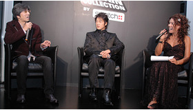 「007 VILLAIN COLLECTION」のトークイベントに出席した細川茂樹、LiLiCo、酒井俊之。
