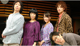 「SCHOOL OF LOCK！ ハルフウェイ スペシャル」。（左から）やしろ教頭、Salyu、北乃きい、岡田将生、やましげ校長