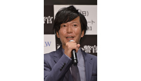 田辺誠一／WOWOW「連続ドラマW 撃てない警官」完成試写会