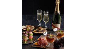 キハチ 青山本店で「雲丹や魚介の前菜が味わえるシャンパンフリーフロー Champagne Terrace」開催