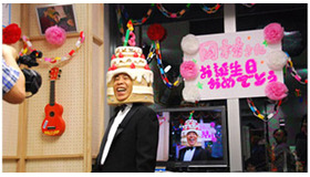 ナインティナイン・岡村隆／「めちゃ×2ユルんでるッ！」第4回目の生配信で43歳の誕生日を迎えた