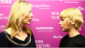 ニューヨーク映画祭に出席した『I'm Not There』のケイト・ブランシェットとミシェル・ウィリアムズ　-(C) Getty Images/AFLO