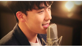「指恋（ゆびこい）～君に贈るメッセージ～」の主題歌『空に描く想い』を歌うV.I(from BIGBANG) 　