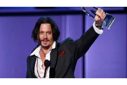 ピープルズ・チョイス賞がジョニー・デップに、ゼロ年代のお気に入り俳優のお墨付き 画像