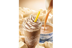 【3時のおやつ】ホワイトチョコとウバ茶ミルクティーがマリアージュ！ ゴディバ新作ショコリキサー 画像