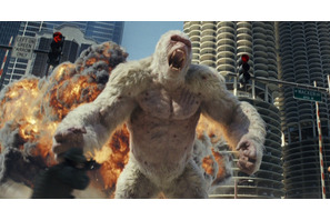 ドウェイン・ジョンソン、巨大化が「トマラナイ」！今度は巨獣と大乱闘『ランペイジ』 画像