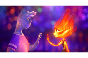 『アナ雪2』以来の世界的ヒット『マイ・エレメント』、“火”のエンバーと“水”のウェイドの恋が始まる本編映像 画像