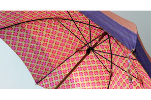 雨の日も晴れの気分　ファッションに日本のテキスタイルで彩るグリデカナの傘を 画像