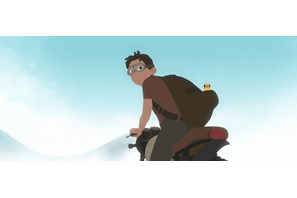 少年と飛べない小鳥がバイクで駆け抜ける…幻想的な世界映す『Away』本編映像