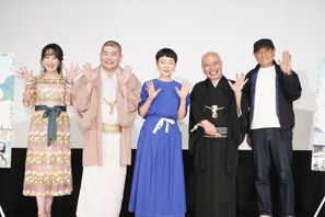 “落語好き”小林聡美、人気落語家2人の出演に「やったー！」『ツユクサ』大ヒット御礼舞台挨拶開催