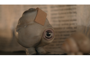 イザベラ・ロッセリーニの収録風景も『マルセル 靴をはいた小さな貝』メイキング映像