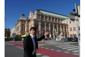 西島秀俊、ウィーンで撮影も「さよならマエストロ」オフショット