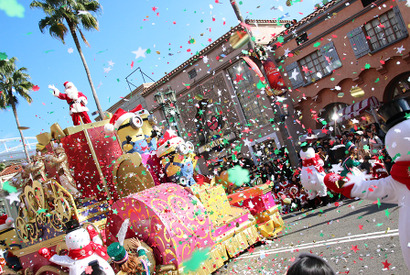 【USJ】ミニオンと200人のリトル・サンタが感涙コラボ！「ユニバーサル・ワンダー・クリスマス」開幕 画像