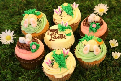 【3時のおやつ】遊び心あふれるイースター・カップケーキで春の訪れをお祝い！ 画像