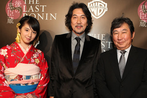 役所広司＆桜庭ななみ、『最後の忠臣蔵』ハリウッド試写盛況で笑顔　マシ・オカも出席 画像