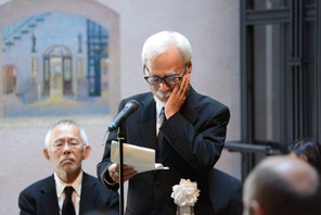 宮崎駿監督、涙の追悼…「高畑勲 お別れの会」ジブリ美術館で開催 画像