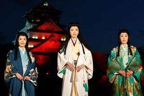 総費用3,000万！　豊臣vs徳川決戦の舞台・大坂城に和央ようか、純白の打掛姿で現る 画像