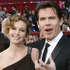 妻で女優のダイアン・レインとアカデミー賞に出席したジョシュ・ブローリン　-(C) Reuters/AFLO