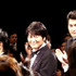 『The Good, The Bad, The Weird』公式上映。左からイ・ビョンホン、ソン・ガンホ、チョン・ウソン。 photo：Ayako Ishizu