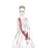 式典ドレス・デザイン画／『グレース・オブ・モナコ　公妃の切り札』-(C) 2014 STONE ANGELS SAS