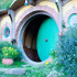 ホビット庄-(C) “Hobbiton Movie Set Tours” for Hobbiton