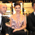 “Dolce ＆ Gabbana The Make Up”の発表会に出席したドメニコ・ドルチェ、スカーレット・ヨハンソン、ステーファノ・ガッバーナ　-(C) Newscom/AFLO