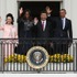ミシェル・オバマ夫人　米中首脳会談にてカスタムメイドの3.1 フィリップ リムを着用。