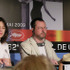 『ANTICHRIST』記者会見にて（左から）シャルロット・ゲンズブール、ラース・フォン・トリアー監督、ウィレム・デフォー
