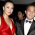 4月19日、妻のカリーナ・ラウと共に香港電影金像奨に出席したトニー・レオン -(C) AFLO