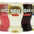 「コパ・ディ・ヴィーノ」は187mlの飲みきりサイズで、ブドウの品種ごとに7種のラインナップを揃える。