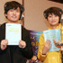 11歳の少女を演じた榮倉さんと、黒猫役の劇団ひとりさん