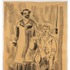 「Ludwig II with Josef Kainz」1992 紙にチャコール 41.9×29.8cm　&copy; Elizabeth Peyton, courtesy Sadie Coles HQ, London; Gladstone Gallery, New York andBrussels; neugerriemschneider, Berlin