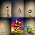 『トイ・ストーリー4』キャラクタービジュアル　（C）2018 Disney/Pixar. All Rights Reserved.