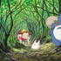 『宮崎駿展』イメージ画『となりのトトロ』(1988)スチール写真 宮崎駿（C）1988 Studio Ghibli