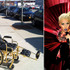 「モルデカイ（Mordecai）」が製作したゴールド製車椅子「チャリオット」＆“女王”レディー・ガガ -(C) Getty Images