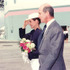 オードリー・ヘップバーン 1989年のスター・プリンセス 命名式にて。(C)Princess Cruises