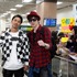 AKIRA（EXILE）＆城田優／新シリーズ「GTO」 in 空港