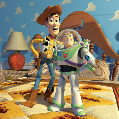 1995年に公開された『トイ・ストーリー』のウッディ＆バズ・ライトイヤー／(C) 2014 Disney/Pixar. All Rights Reserved.