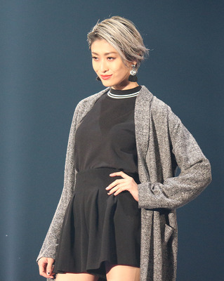 出産後・初ランウェイに登場した山田優／「第20回 東京ガールズコレクション 2015 SPRING/SUMMER」