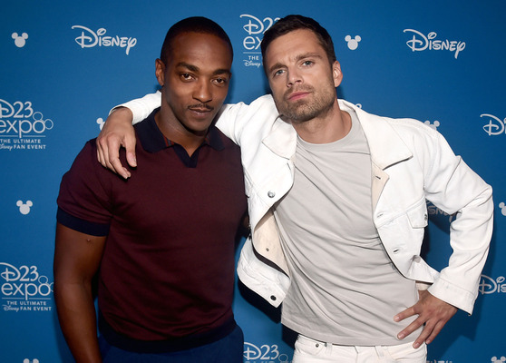 アンソニー・マッキー＆セバスチャン・スタン-(C)Photo by Alberto E. Rodriguez/Getty Images for Disney