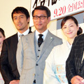 中井貴一＆阿部寛＆広末涼子＆真飛聖＆若松節朗（監督）＆浅田次郎（原作者）／『柘榴坂の仇討』プレミア試写会