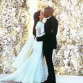 キム・カーダシアンの結婚式写真、インスタグラム史上最多「いいね！」を記録・画像